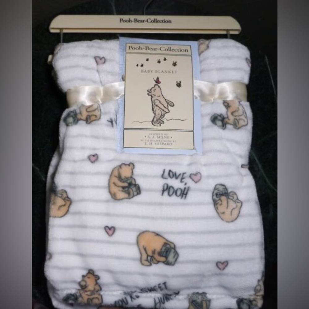 Winnie the Pooh baby blanket